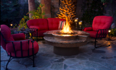 Créez un espace convivial et chaleureux autour des "pitfire"